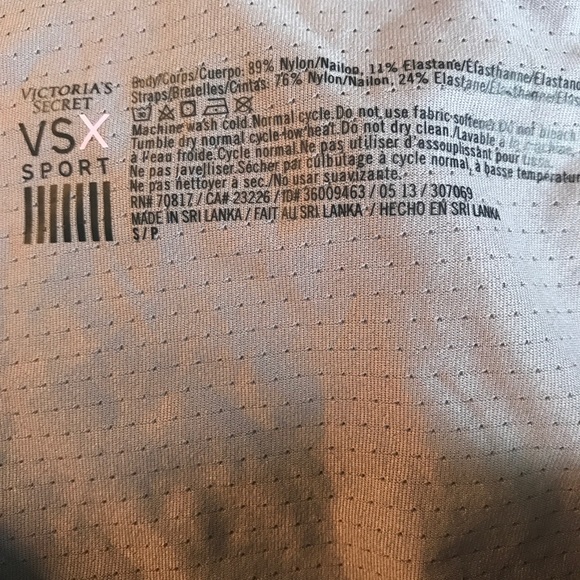VSX SPORTS BRA TANK TOP - Picture 6 of 6